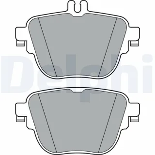 Delphi Bremsbel?ge hinten Mercedes Cls E-Klasse LP3359