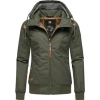Ragwear Winterjacke Jotty Winter stylische Outdoorjacke mit abnehmbarer Kapuze