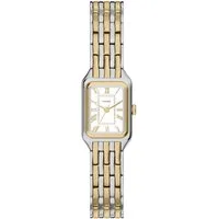 Fossil Quarzuhr Raquel ES5468, Armbanduhr, Damenuhr, Edelstahlarmband, analog