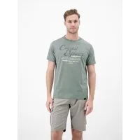 LERROS T-Shirt T-Shirt aus 100 % Baumwolle mit Brustprint