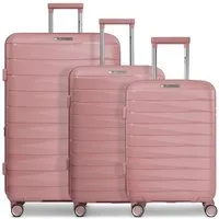 Franky Trolleyset London, 4 Rollen, (3-teilig, 3 tlg), Polypropylen