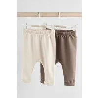 Next Leggings Baby Leggings aus 100 % Baumwolle, 2er-Pack (2-tlg)