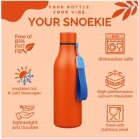 SNOEKIE Thermoflasche SNOEKIE Edelstahl Thermoflasche, SGS Geprüft, Spülmaschinengeeignet