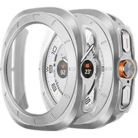 MSM Smartwatch-Hülle Hülle für Samsung Galaxy Watch Ultra 47mm 2025 Schutzglas Panzerfolie