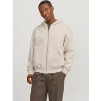 Jack & Jones Kapuzensweatjacke JJEURBAN EDGE SWEAT ZIP HOOD NOOS mit Rippbündchen