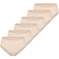sloggi Midislip 6er Pack GO Daily Cotton (Spar-Set, 6-St) Midi Slip - Baumwolle - Atmungsaktiv - Natürliche Materialien