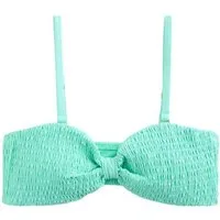 Next Bandeau-Bikini-Top Gesmoktes Bandeau-Bikinioberteil (1-St)