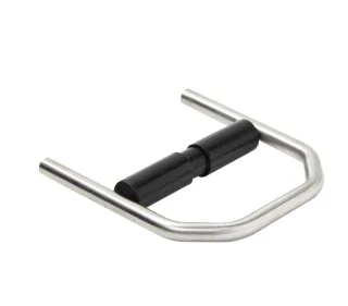 Koh-i-Noor TRATTO gebürsteter Edelstahl, Rollenhalter, 7108S, gebürsteter Edelstahl 7108S