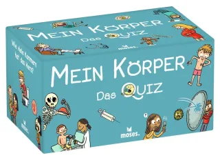 Moses. Mein Körper - Das Quiz Kinder Wissensquiz mit 100 spannenden Fragen Wissensspiel über den menschlichen Körper Ratespiel für clevere Kids ab 8 Jahren