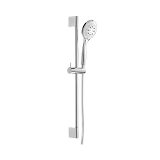 Herzbach Spa Wandstangenset 90 soft ecoair softedge 100 multi chrom, 11.690310.1.01 11.690310.1.01