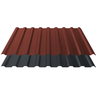 Trapezblech T20+ | Dach | 0,75 mm | Stahl | 25 µm Polyester