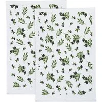 Erwin Müller Geschirrtuch Frottier-Geschirrtuch 2er-Pack, Baumwolle Motiv