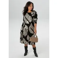 Aniston PLUS Jerseykleid aus weicher Milano Rib-Qualität