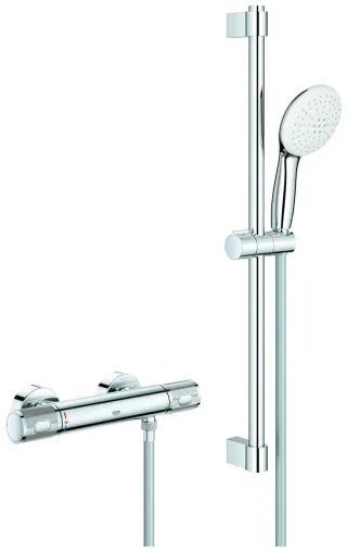 GROHE Thermostat-Brausebatterie Grohtherm 1000 Performance 34834_1 Br.-grt. 600mm chrom, 34834001 34834001