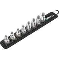 Zyklop Bitnuss-Satz Belt B2, Innensechskant, 3/8", 8-teilig, Steckschlüssel schwarz/silber, mit Haltefunktion