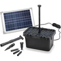 esotec Teichfilter 12/650 Solar Unterwasserfilter-Komplettset Pumpe 650l/h 12Wp 100901 (Komplettset)