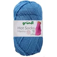 Gründl 50 Gramm Gründl Hot Socks Merino Superwash 4-fach Häkelwolle
