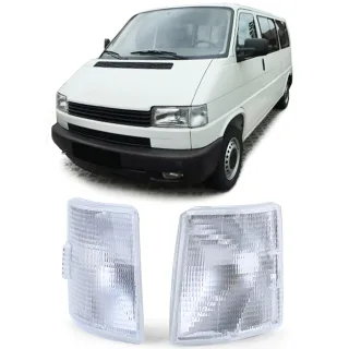 Frontblinker Blinker Weiß LINKS + RECHTS für VW T4 IV Bus + Transporter ab 1990-2004