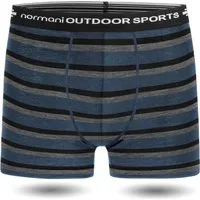 normani Retro Boxer Herren Merino Boxershorts Adelaide Herren Unterhose aus atmungsaktiver Merinowolle