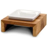 Wolters Futternapf Futterstation Meshidai Einzelnapf True teak