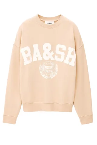 ba&sh - Sweatshirt - Benjamin beige - Gr. - 1