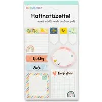 PAPIERDRACHEN Haftnotizblock Bullet Journal Sticky Notes - Blöcke Haftnotizen, Klebezettel
