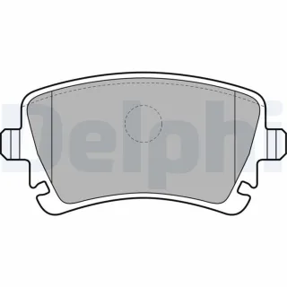 Delphi Bremsbel?ge hinten Audi A4 A6 A8 VW California Multivan Transporter