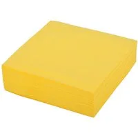 BURI Papierserviette 50er-Pack Servietten 33cm 3-lagig 1/4 Falz Papierserviette Tischdeko