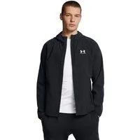 Under Armour® Windbreaker UA VIBE WOVEN JACKET sportlicher Windbreaker, mit Elasthan-Anteil, leichtes Material