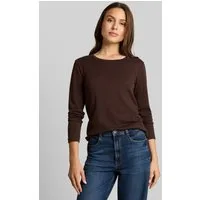 TOM TAILOR Langarmshirt T-Shirt (im Einserpack) Basic Langarmshirt aus Baumwolle