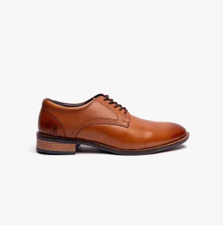 Hush Puppies Damien Herren Klassische Schnürschuhe Tan