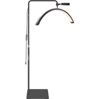 GARRYFIZH LED Stehlampe Andoer HD-M6XR 36W Half-moon Shaped Fill Light, LED fest integriert, Boden-LED-Videoleuchte 5600K Dimmbar