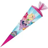 Nestler Schultüte Nestler Schultüte My little Pony Friendship 85cm mit Tüllverschluss