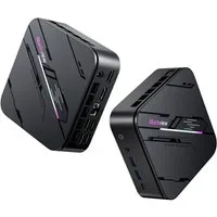 blackview 2026 Neuer MP100Pro Core i3, 16GB DDR4, 512GB SSD (2TB max) Mini-PC (Intel Intel Alder Lake i3-1215U, Intel, 16 GB RAM, 512 GB SSD, 4K 144Hz, 12 Anschlüsse, Windows 11 Pro,
