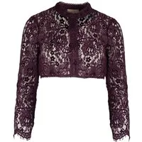 KRÜGER COLLECTION Dirndlbluse Dirndlbluse Sunna bordeaux