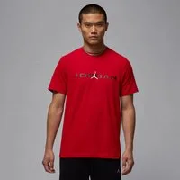 Jordan T-Shirt M J JD AIR SS CREW aus mittelschwerer Baumwolle, mit Jordan Grafiken auf der Vorderseite