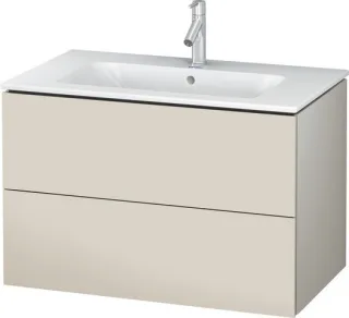 Duravit L-Cube Waschtischunterbau wandhängend Taupe Matt 820x481x550 mm - LC624109191 LC624109191
