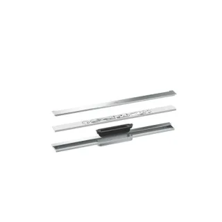 hansgrohe Drain Duschrinne 42525000 700mm, Fertigset, zur Wandmontage, chrom