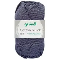 Gründl 50 Gramm Gründl Cotton Quick Uni Farbauswahl Häkelwolle