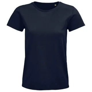 SOLS - "Pioneer" T-Shirt Baumwolle aus biologischem Anbau für Damen (Dunkelblau)