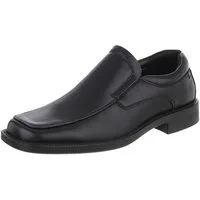 Coolwalk Herren Businessschuhe Elegant Slipper (87284651) Blockabsatz Business-Schuhe in Schwarz