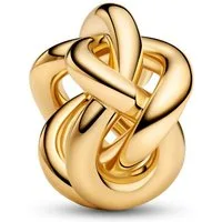 Pandora Bead 763755C00, Charm Unendlichkeitsknoten Goldfarben