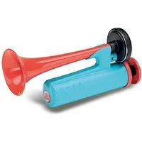 FISA Signalpfeife Ecopower Luftdruckfanfare Fanhorn Tröte Neuheit 112 dB, Umweltfreundliche Luftdruckfanfare ohne Treibgas Made in Italy