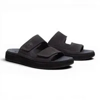 Timberland Casco Cove Slide (Premium Leder) dunkelgrau Herren Sandale
