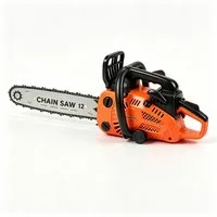 Rutaqian Benzin-Kettensäge Kettensäge 25,4cc 12'' Leicht Motorsäge für Holz und Forstarbeiten, 30 cm Schwertlänge, 0,9kW Leistung bis 9800 U/min