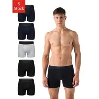 Burnell & Son Boxershorts Unterhosen aus Baumwolle für Herren Männer (Packung, Set, Spar-Pack, Spar-Packung, Spar-Set, 5-St., 5er-Pack) mit Komfortbund