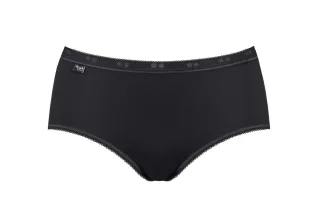 sloggi - sloggi Basic+ Midi 2P schwarz - Gr. - 42