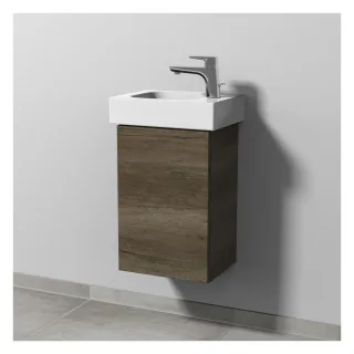 Sanipa 3way Waschtischunterbau zu Geberit iCon Waschtisch mit 1 Tür, Eiche-Nebraska SM65737
