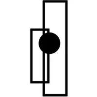 Wallity Wanddekoobjekt 100% METAL, 32 x 85 cm L3609