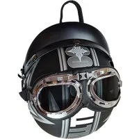 Einkaufszauber Handtasche Designer Handtasche Motorradhelm The Cross, Rucksackhandtasche